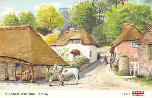 uk10128 old cockington froge torquay uk