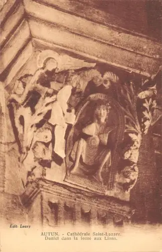 BF9789 daiel dans la foss cathedrale saint lazare autun france Frankreich