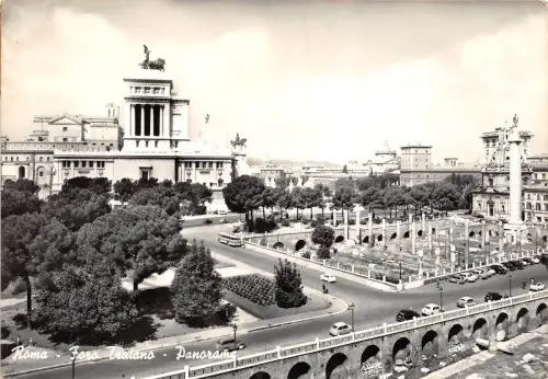 BR27353 Roma Forum Traian Panorama Italien