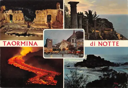 BT1395 taormina di notte italy