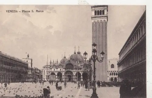 BF17460 piazza s marco venezia italy front/back image