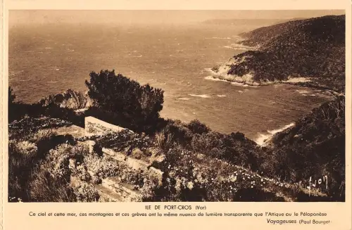 BF6705 ce ciel et cette mer ile de port cros var france Frankreich