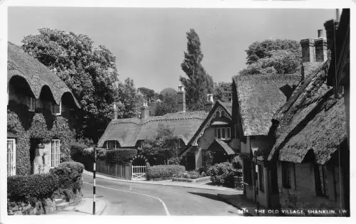 br109406 old village shanklin isle of wight echtfoto uk