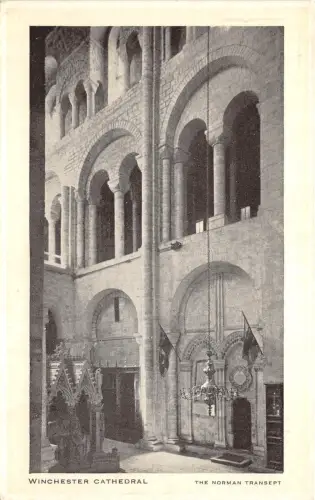 BR61357 winchester cathedral the norman qusept uk