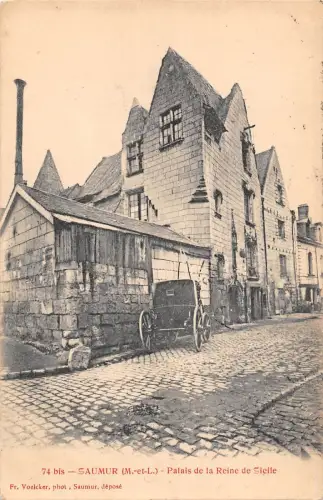 BF9509 saumur m et l palais de la reine de sieile typen france France