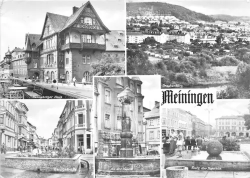 BG22680 meiningen multi views germany CPSM 14,5x9cm