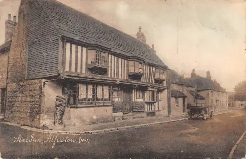 uk25524 star inn alfriston real photo uk