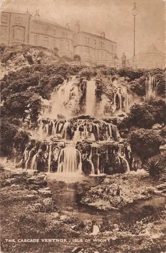 uk270 the cascade ventnor real photo uk