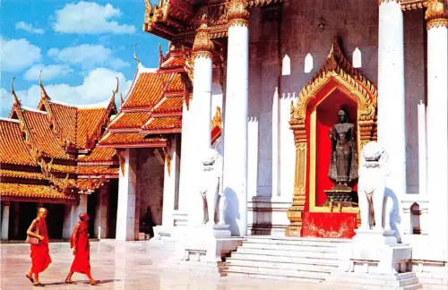 BT12092 Wat Nenchamabopitr Marmor Tempel Bangkok Thailand