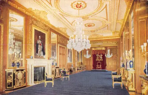 BR94188 Windsor Castle Throne Room UK