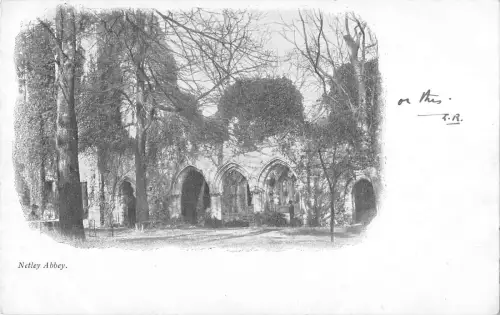 uk28417 netley abbey uk