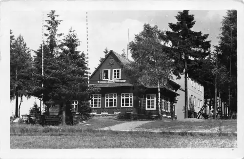 BT2985 bednarova chata na vyhlidce u Vamberk Wamberg Echtfoto Tschechien