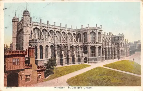 BR58142 Windsor St George Chapel UK