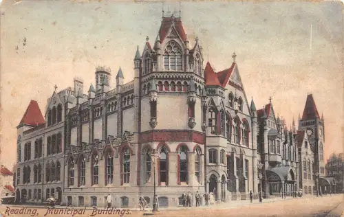 BR37294 Reading Muncipal Gebäude England