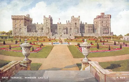 BR80566 East Terrace Windsor Castle UK