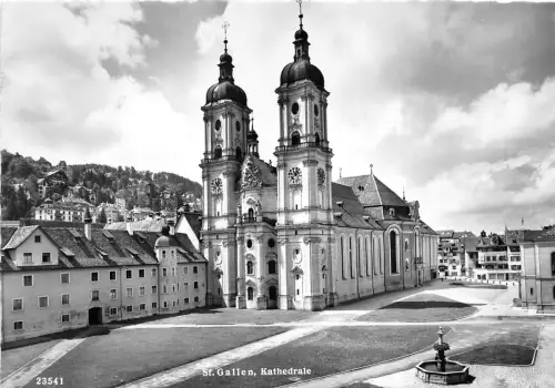 BG30688 st gallen barock kathedrale swizterland CPSM 14,5x10cm