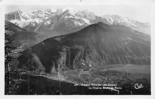 BR7016 Assy Passy La Chaine du Mont Blanc Frankreich