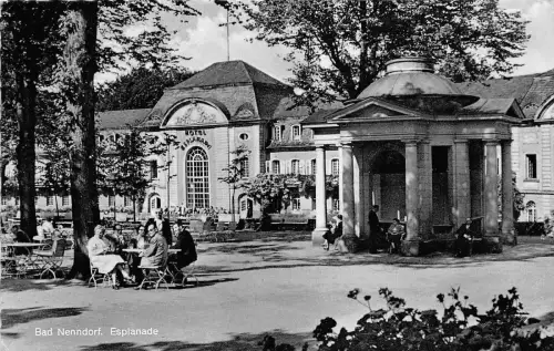 BG15592 Bad Nenndorf Esplanade Germany CPSM 14x9cm