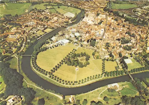 uk34553 luftbild shrewsbury uk