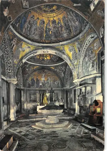 BT1775 venezia interno della basilica di s marco batistero Postkarte Italien
