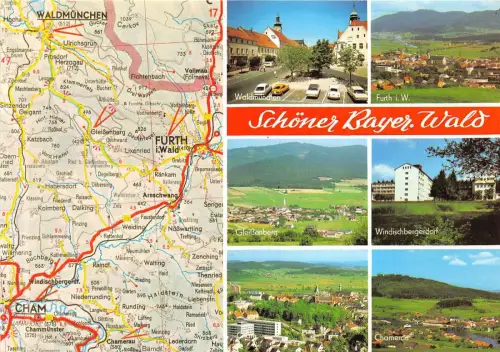 BG1160 besucht den schönen bayerischen Wald CPSM 14x9,5cm germany