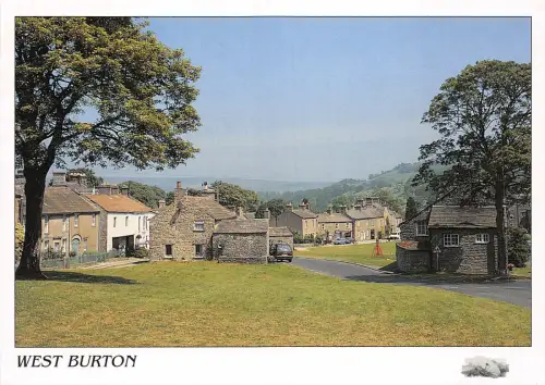 uk52506 west burton real photo uk