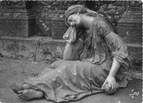 BR6953 Saint Thegonnec La Madeleine de la Mise au tombeau Postkarte Frankreich