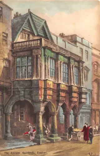 uk22545 the ancient guildhall exeter uk