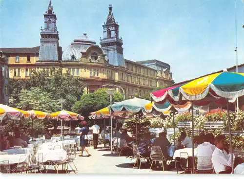 B109574 Bulgarien Sofia Marktplatz Terrasse