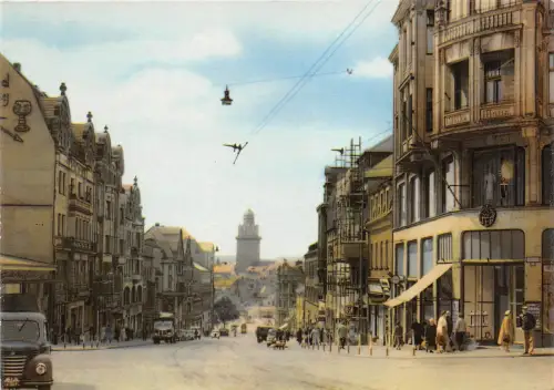 BG1881 plauen vogtl bahnhofstrasse CPSM 14x9,5cm germany