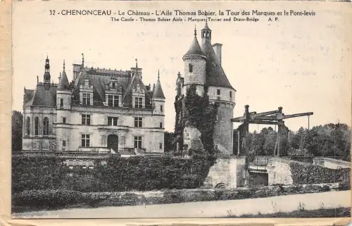 BF4661 chenonceau le chateau l aile thomas bobier france