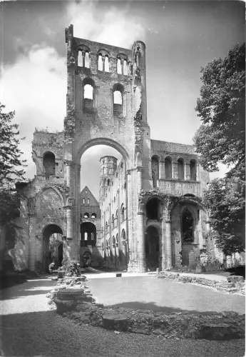 BR19478 Jumieges ruines de l abbaye france