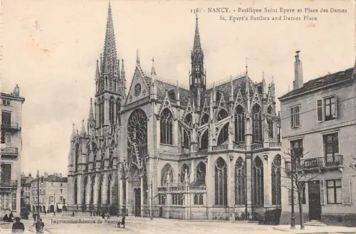 BR71462 nancy basilique saint epvre et place des dames france