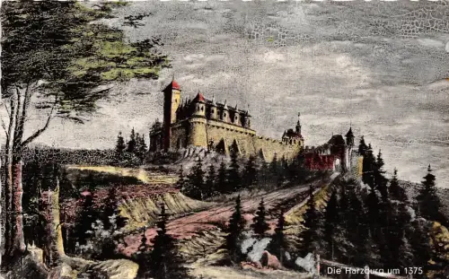 BG7946 hohenhotel hotel burgberg bad harzburg bergstation germany CPSM 14x9cm