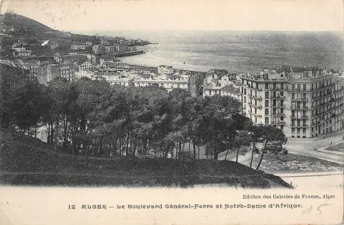 BF9081 alger le boulevard general forre et notre dame algeria Algeria