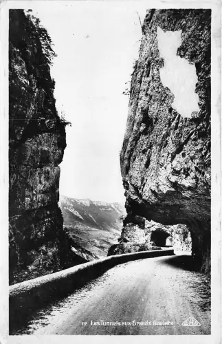 BR11557 Les Tunnels aux Grands Goulets Echtfoto Frankreich