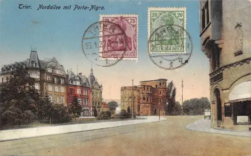 BR42305 Trier Nordallee mit Porta Nigra Germany