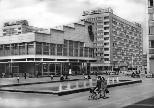 BG31612 INFORMATION AM SACHSENPLATZ LEIPZIG GERMANY CPSM 14,5x10cm