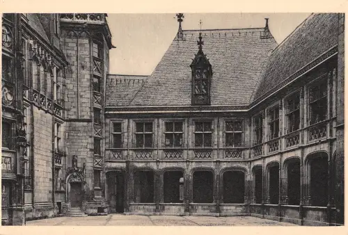 BR72513 bourges hotel jaques coeur la cour france