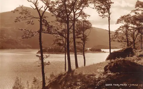 uk24455 thirlmere real photo uk