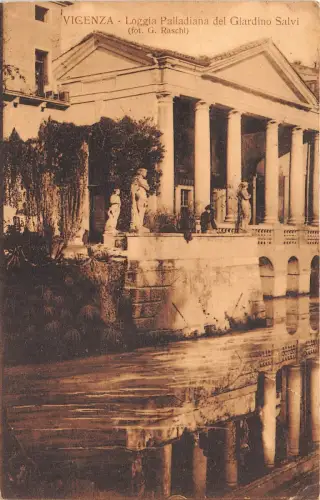 B93344 vicenza loggia palladianan del giardino salvi italien