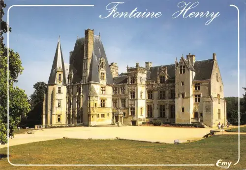 BT8716 Fontaine Henry le chateau France