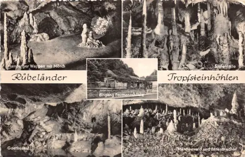 BG15566 rubelander tropfsteinhohlen germany CPSM 14x9cm