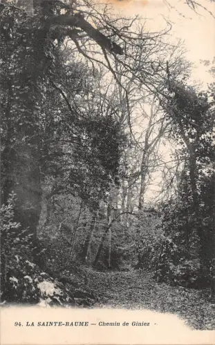 BF7641 la sainte baume chemin de giniez france Frankreich