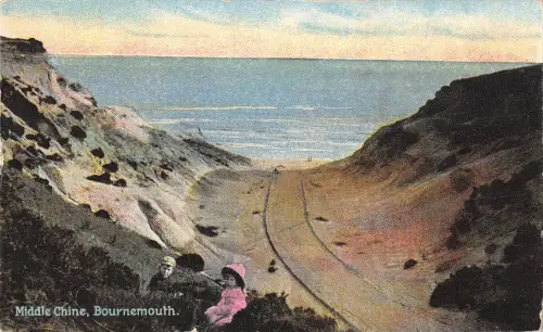 uk3185 middle chine bournemouth dorset real photo uk