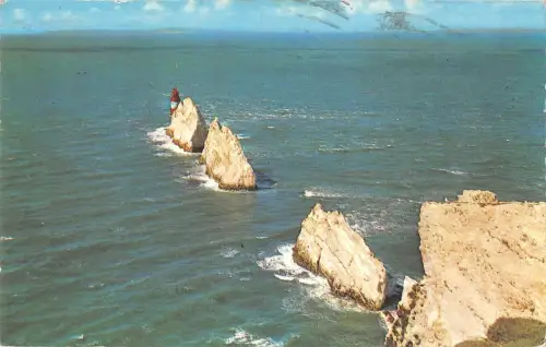 B104102 the needles isle of wight uk