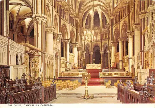 uk46647 the quire canterbury cathedral uk