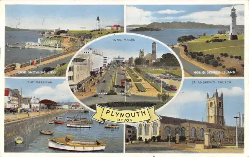 BR94420 plymouth royal parade uk