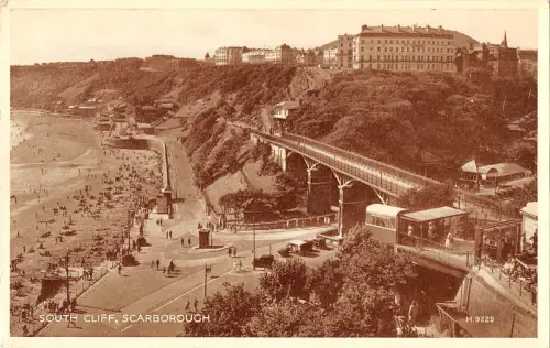 uk25393 south cliff scarborough echtfoto uk