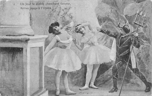 BF40325 un jour le dable cherchant femme arriva jusqu opera music opern sänger